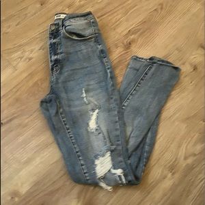 Distressed Jeans
